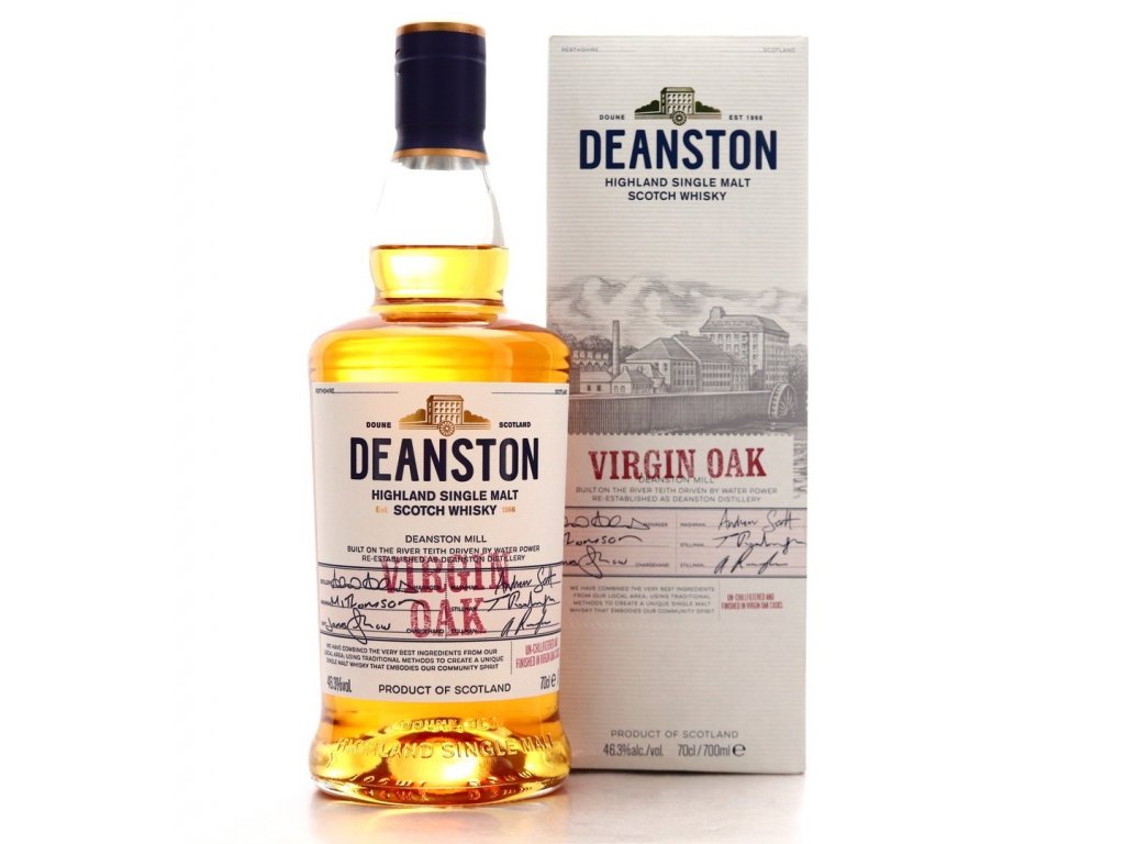 Whisky Deanston Virgin Oak 46,3% 0,7 l (karton)