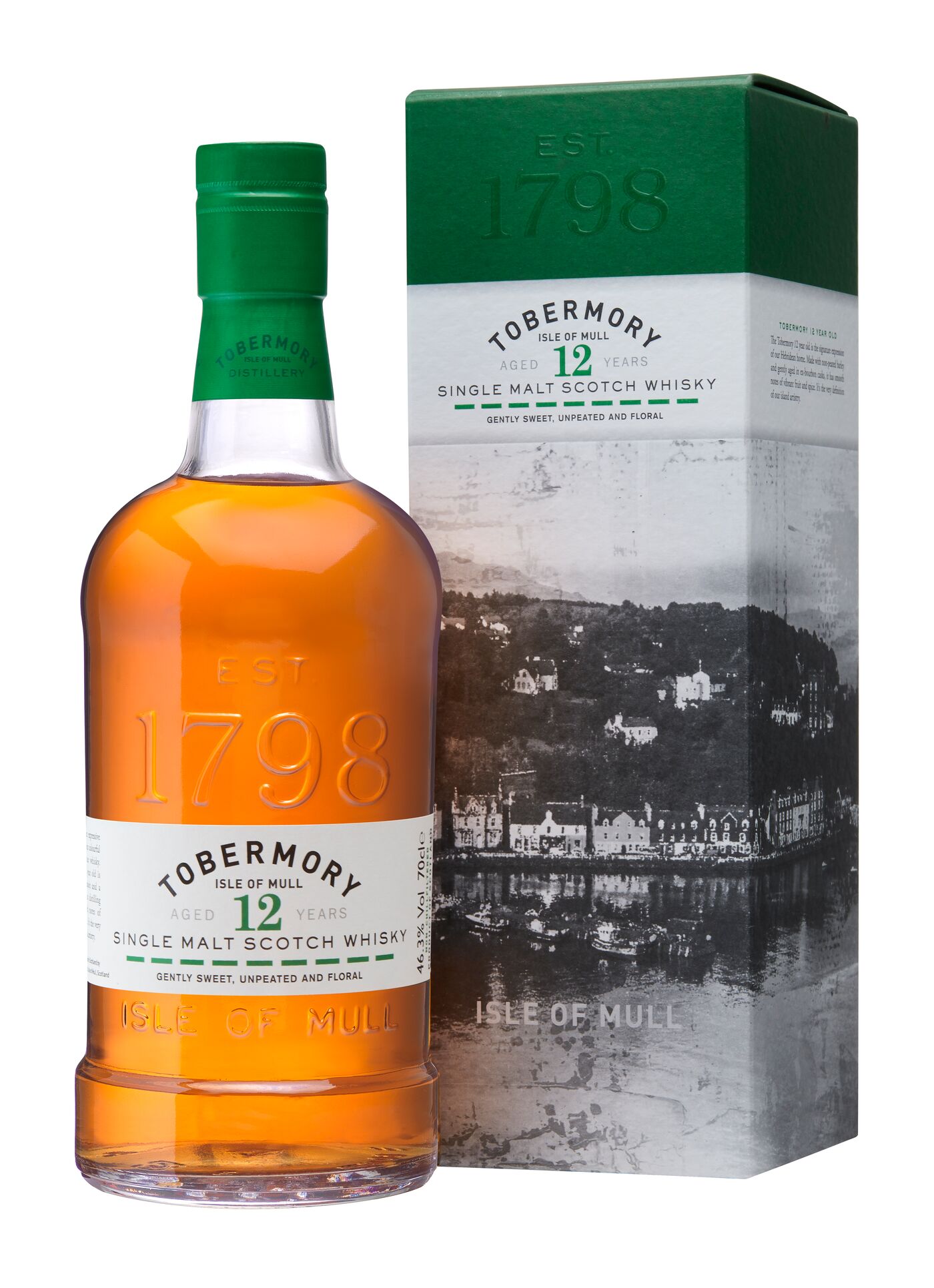 Whisky Tobermory 12YO 46,3% 0,7l (karton)