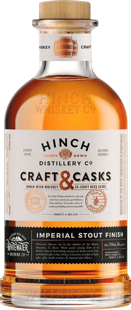 Whisky Hinch Craft & Cask Imperial Stout Cask Finish 46,4% 0,7 l (holá láhev)
