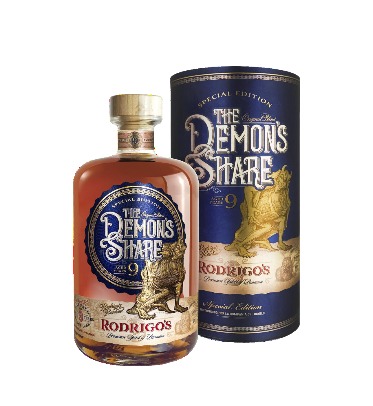 The Demons Share Rodrigos Reserve 9YO - special edition 40% 0,7 l (tuba)