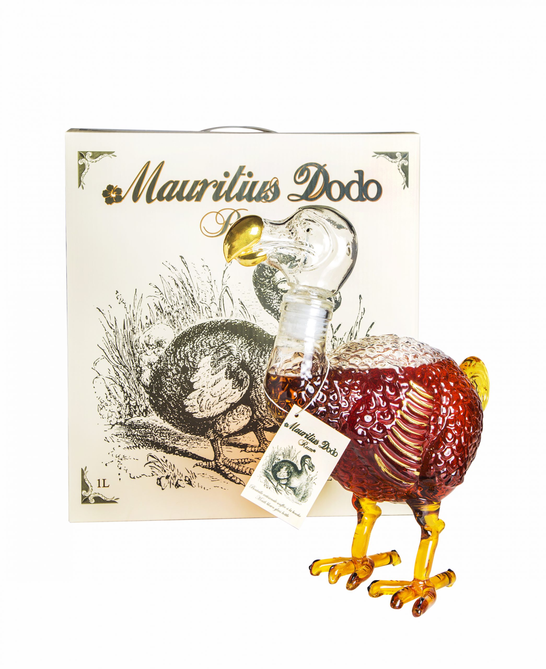 Mauritius Dodo Dark Hand Made Bottle 40% 1 l (kartón)