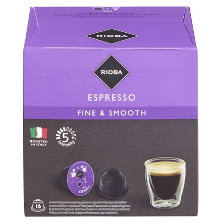 Kapsle Rioba DG Espresso 16ks