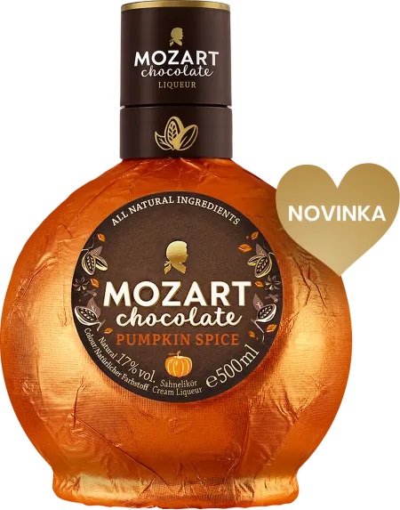 Mozart Chocolate Pumpkin Spice Likér 17% 0,5l (holá láhev)