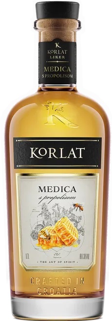 Likér Korlat Medica s propolisem 30% 0,7l (holá láhev)