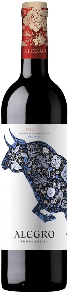 Rioja DOCa Alegro Tempranillo - červené suché víno 13,1% 0,75l Carlos Serres