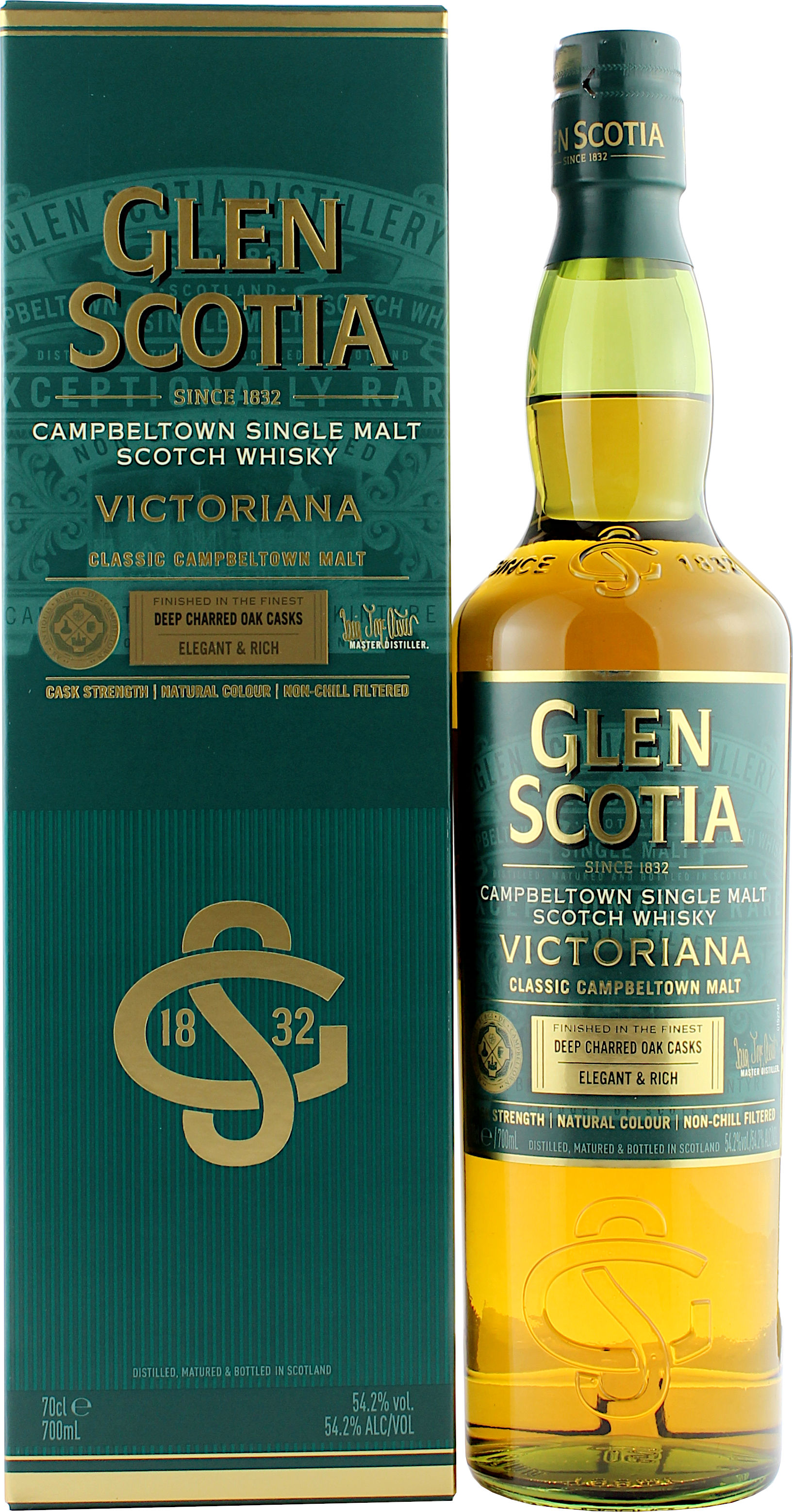 Glen Scotia (whisky) Whisky Glen Scotia Victoriana 2022 54,2% 0,7 l (karton)