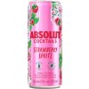 Absolut Cocktails Strawberry Spritz - plechovka 5% 0,25 l