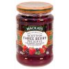 Scottish Three Berry Preserve - Džem z jahod malin černého rybízu 340g Mackays