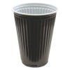 Kelímek na kávu hnědý 180ml 100ks