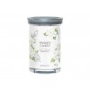 Svíčka Yankee Candle Signature WHITE GARDENIA - Bílá gardénie  567g TUMBLER VELKÝ