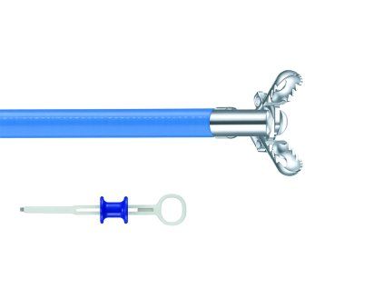 Disposable grasping forceps Alligator 2.4 x 2300 opening 8.5 mm