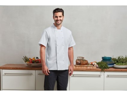 PR 902 Kuchařský rondon s krátkým rukávem Coolchecker