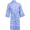 PS 481012 the one hamam bathrobe blue FRONT web