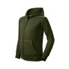 Trendy Zipper 412 Mikina dětská (Barva černá, Varianta 158 cm/12 let)