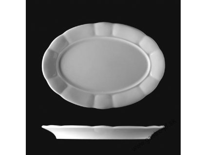 tanier oválny