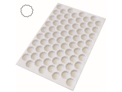 Vykrajovač na celý plech, vrúbkované koliesko 45 mm