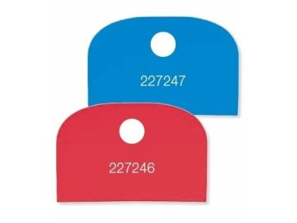 Cukrárska karta mäkká 148 x 99 mm, modrá