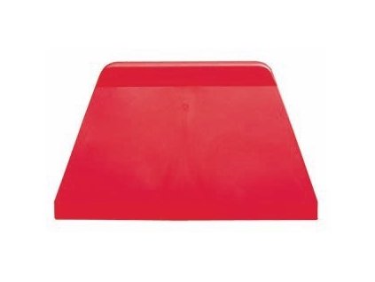 Cukrárska karta 221 x 130 mm, červená