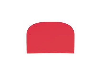 Cukrárska karta mäkká 148 x 99 mm, červená