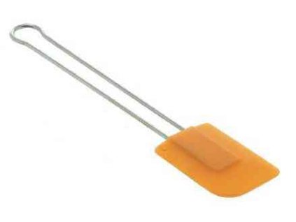 Silikónová stierka s kovovou rukoväťou, 300 °C, 325 mm, SCHNEIDER