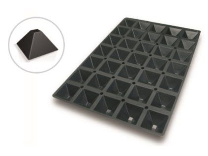 Silikonová forma PYRAMIDA - 35 motivů, SCHNEIDER