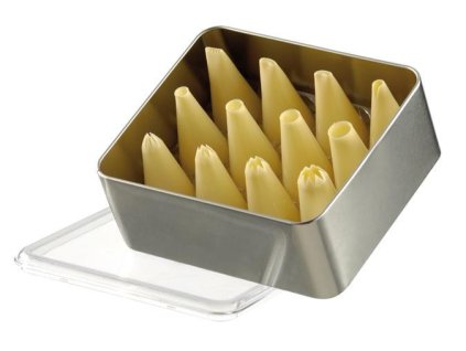 Sada cukrárenských špičiek - malé priemery, 12 dielov, plast