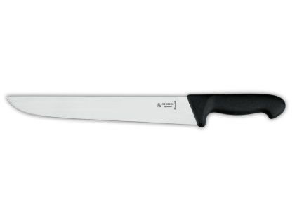 Nůž řeznický, 27 cm, černý, GIESSER