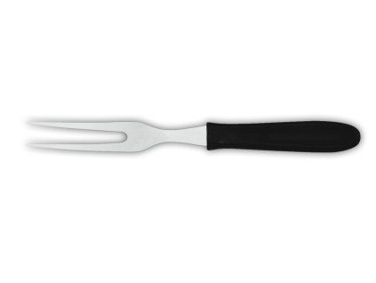 Vidlička na maso, prohnutá, černá, délka 15 cm, GIESSER