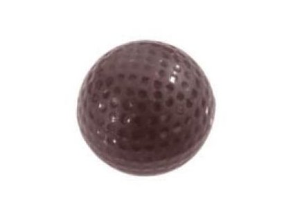 Dvojitá forma na čokoládu – motív „malá golfová loptička“ | Chocolate World