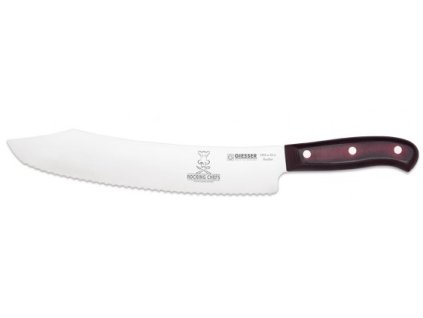 Exkluzívna edícia Premium Cut - Rocking Chefs, nôž na pečivo, dĺžka vlnkového ostria 25 cm, GIESSER