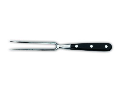 Vidlica na mäso - kovaná, okrúhle hroty, dĺžka 25 cm, GIESSER