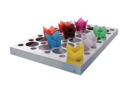 Podnos na pečenie muffínov 24 ks, hliník