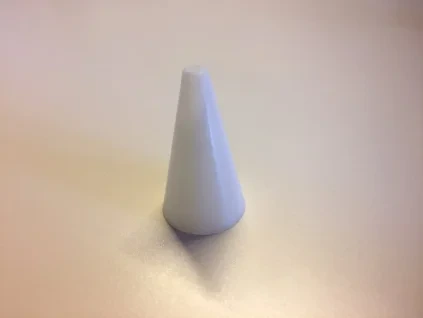 Cukrárska špička hladká, plast, Ø 6 mm