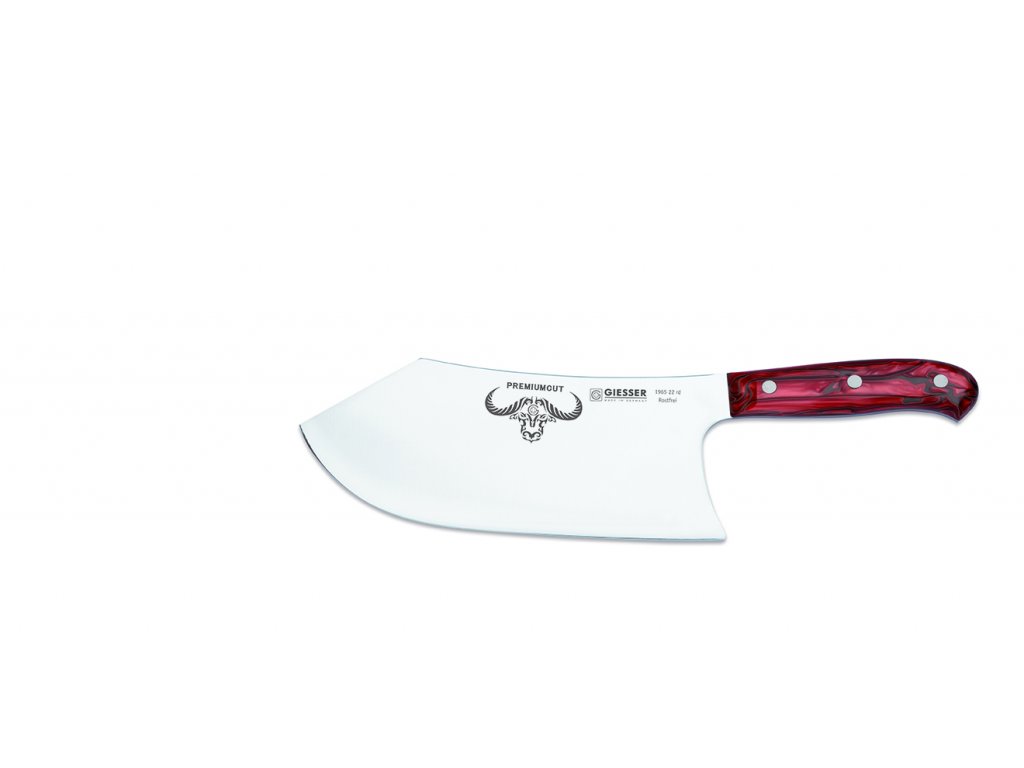 Exkluzivní edice Premium Cut - Red Diamond, sekací nůž, délka ostří 22 cm, GIESSER