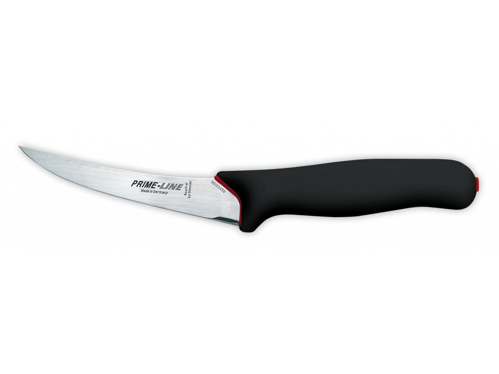 Nůž vykošťovací, střední tvrdost, délka ostří 15 cm, černý, provedení "PrimeLine", GIESSER