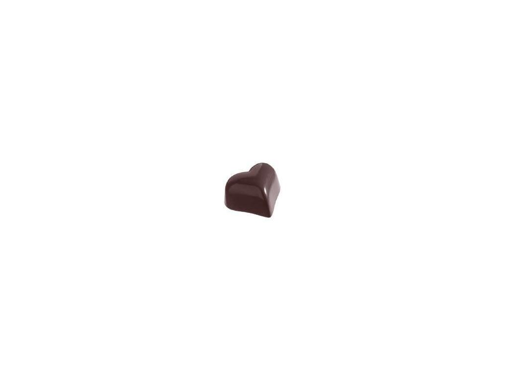 Forma na čokoládu, motiv - srdce, Chocolate World