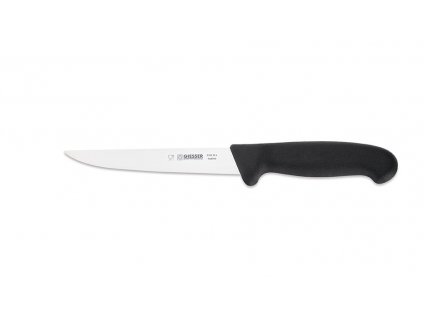 Nůž vykošťovací, délka ostří 16 cm, černý, GIESSER
