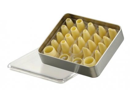 Sada cukrářských špiček (více hladkých), 22 dílů, plast