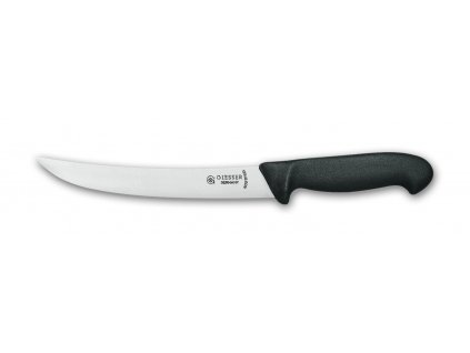 Nůž řeznický, délka ostří 20 cm, černý, GIESSER