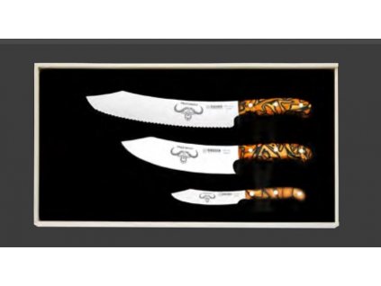 Exkluzivní sada tří nožů Premium Cut - Spicy Orange, GIESSER