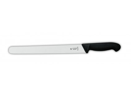 Nůž na šunku a uzeniny, černý, délka ostří 22 cm, GIESSER