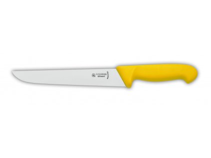 Nůž řeznický, 24 cm, žlutý, GIESSER
