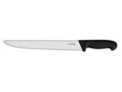 Řeznický nůž, délka 21 cm, černý, GIESSER