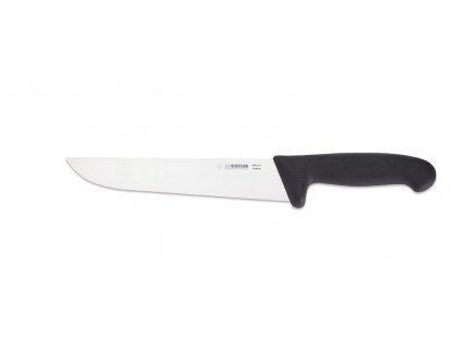 Řeznický nůž, délka ostří 21 cm, černý, GIESSER