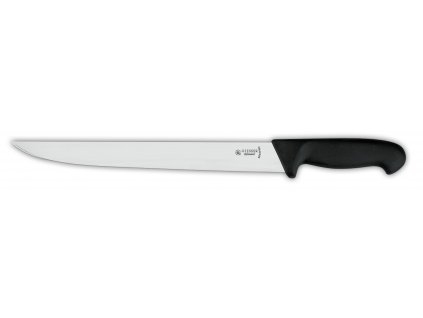 Nůž řeznický, délka ostří 30 cm, černý, GIESSER