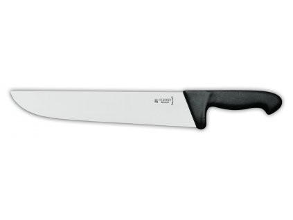 Nůž řeznický, délka ostří 32 cm, černý, GIESSER
