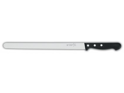 Nůž na uzeníny / nůž cukrářský, černý, 28 cm, GIESSER