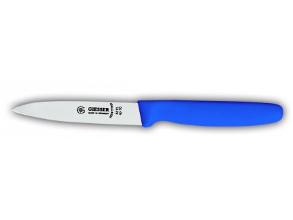 Nůž na zeleninu, modrý, délka ostří 10 cm, GIESSER