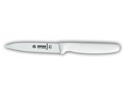 Nůž na zeleninu, bílý, délka ostří 10 cm, GIESSER