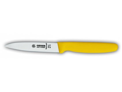 Nůž na zeleninu, žlutý, délka ostří 10 cm, GIESSER